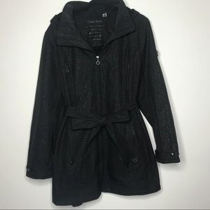 Windbreaker/water resistant Calvin Kline jacket